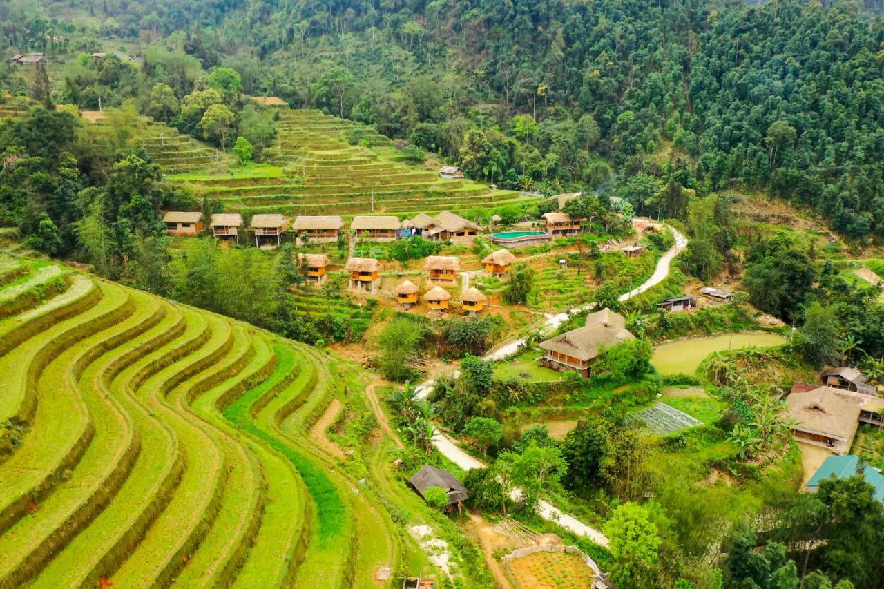 Hoang Su Phi Bungalow Exterior foto