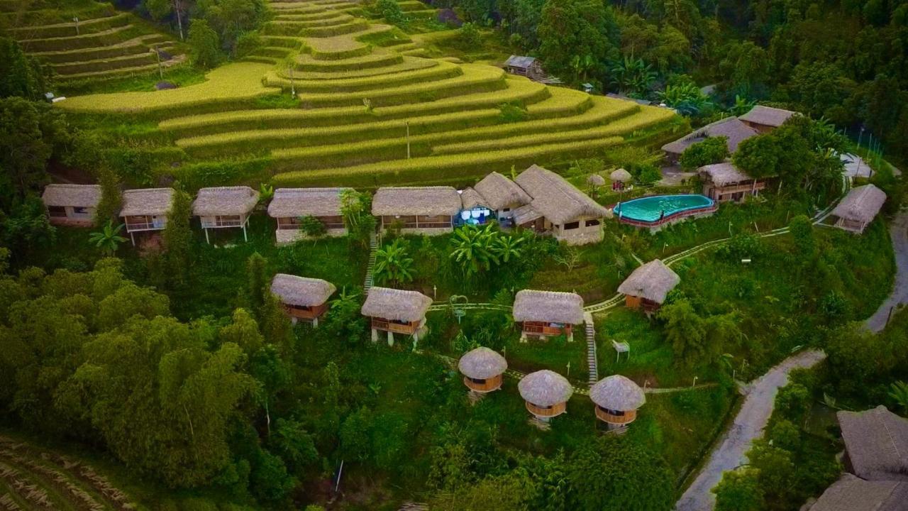 Hoang Su Phi Bungalow Exterior foto